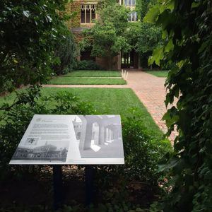 Geelong Grammar School Interpretive Sign
