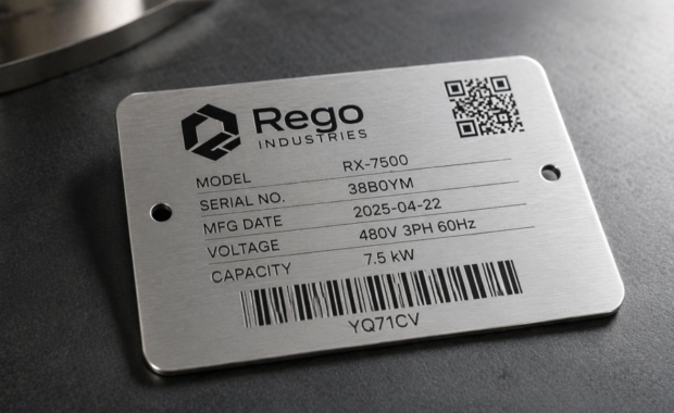 asset labels for manufacturing