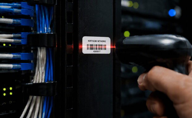 asset labels telecommunication
